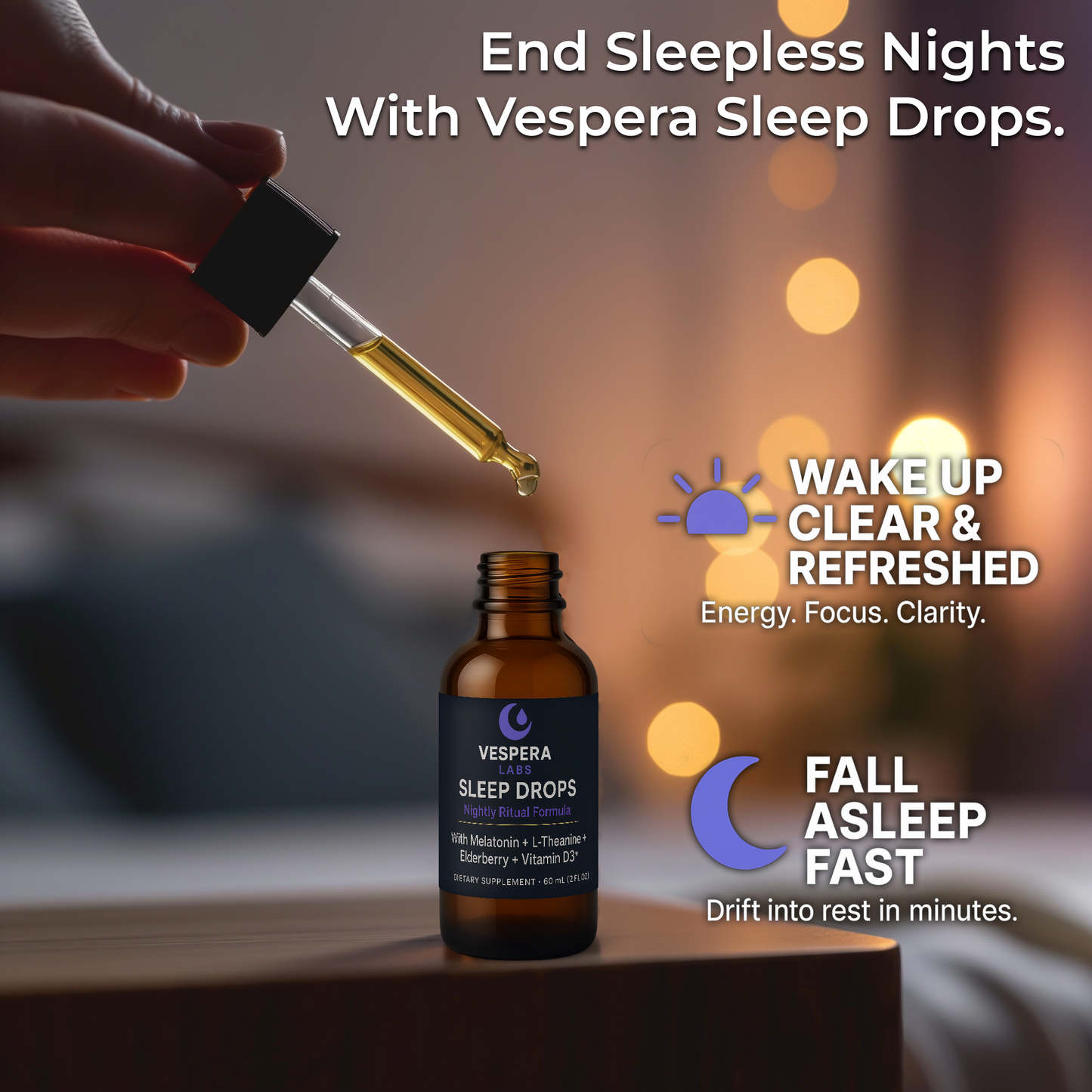 Sleep Drops - With L-Theanine And Melatonin